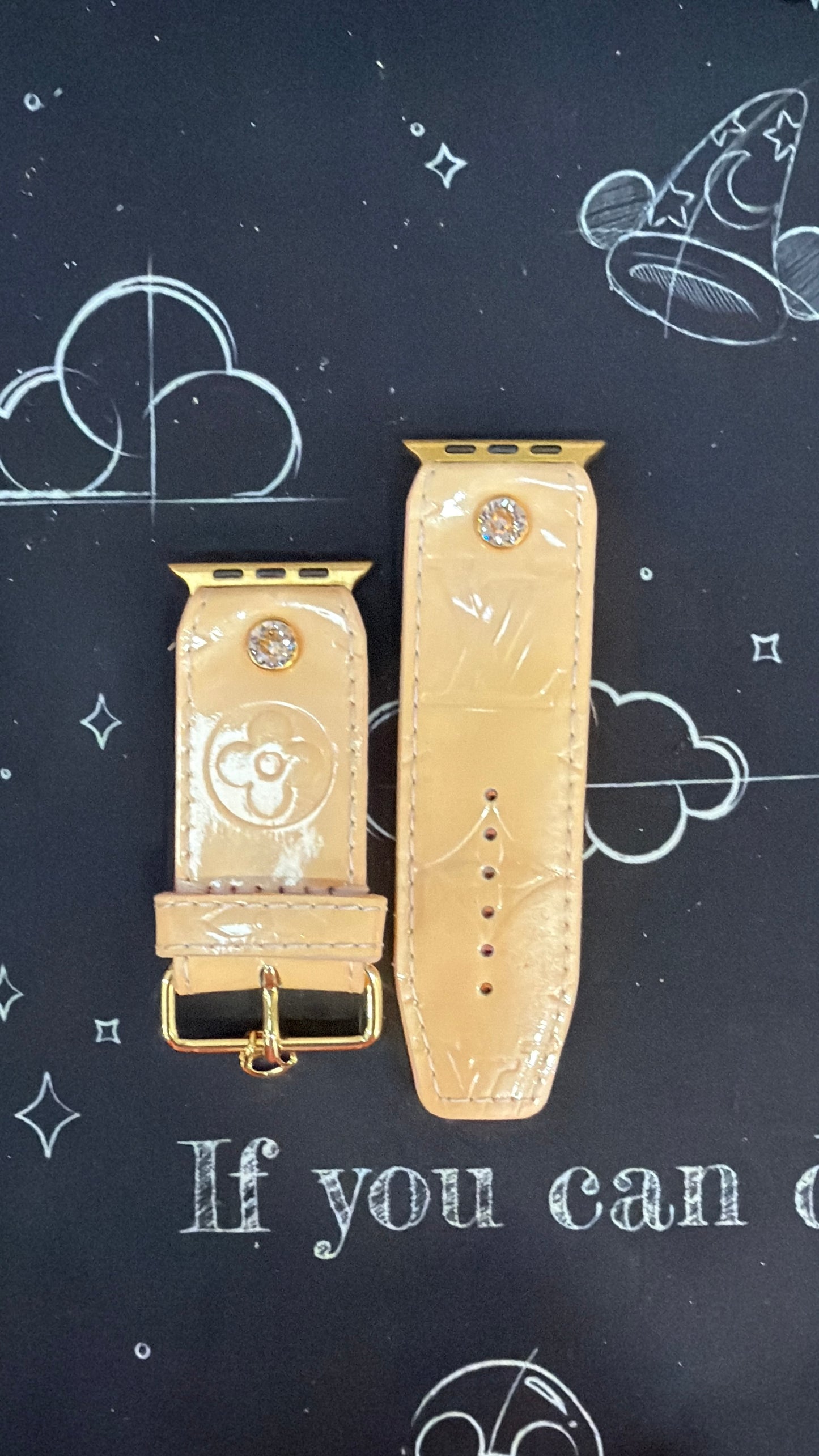 Authentic Upcycled LV Marshmallow Vernis