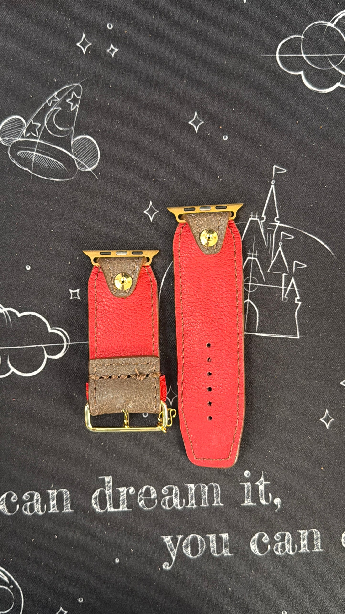 Authentic Upcycled LV Ombre Empreinte (Light Brown/Cocoa Whip)