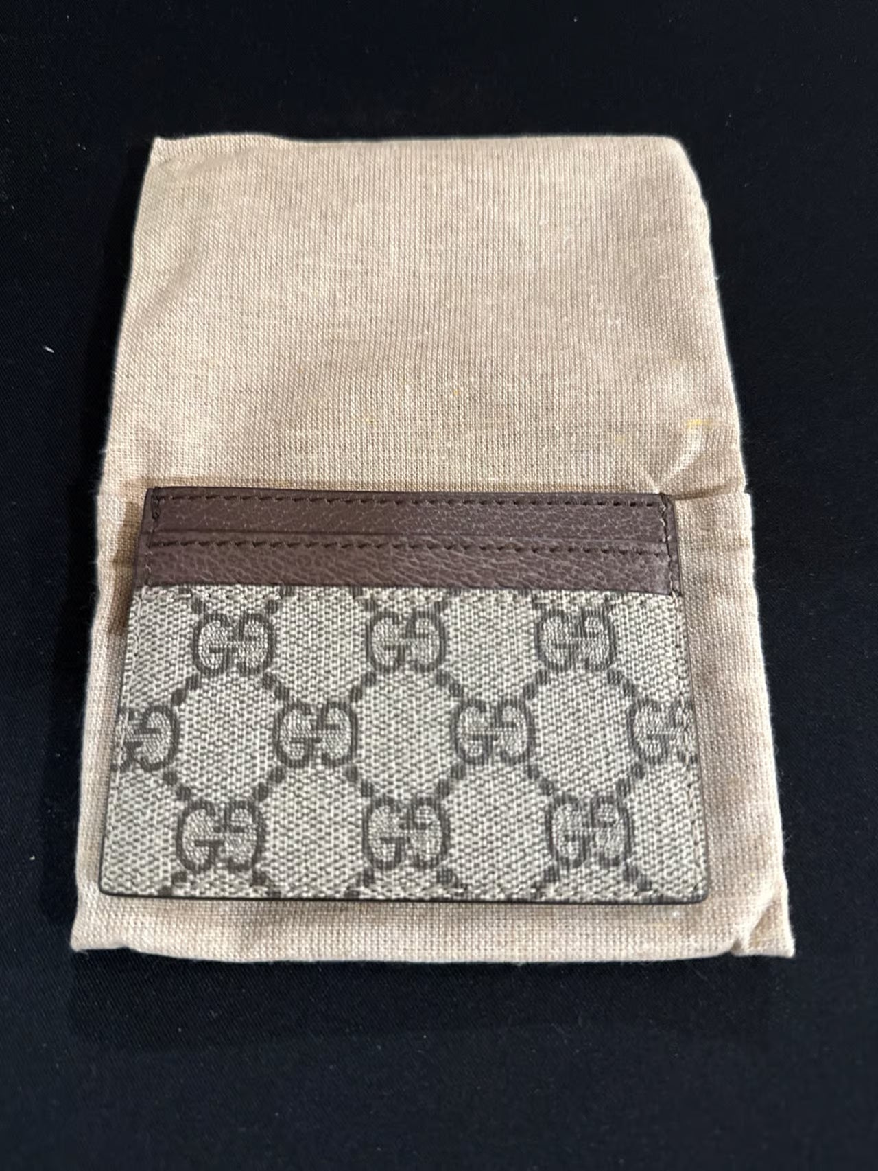 Gucci Ophidia GG card case holder