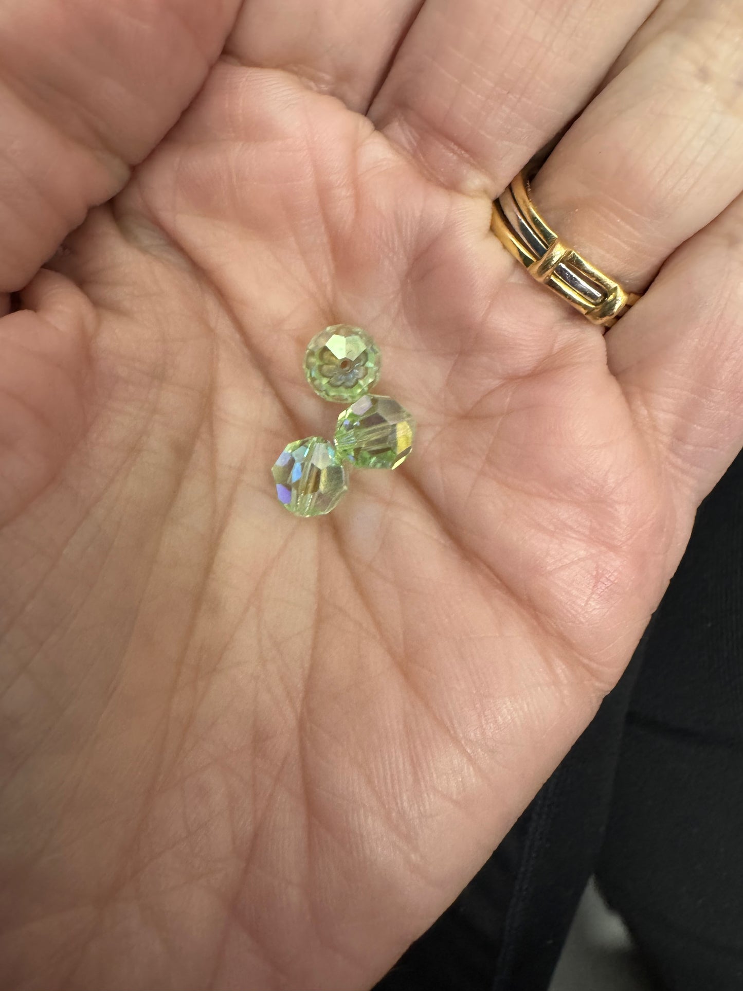 Bracelet- Authentic Chrysolite (Mint Green) AB Crystal