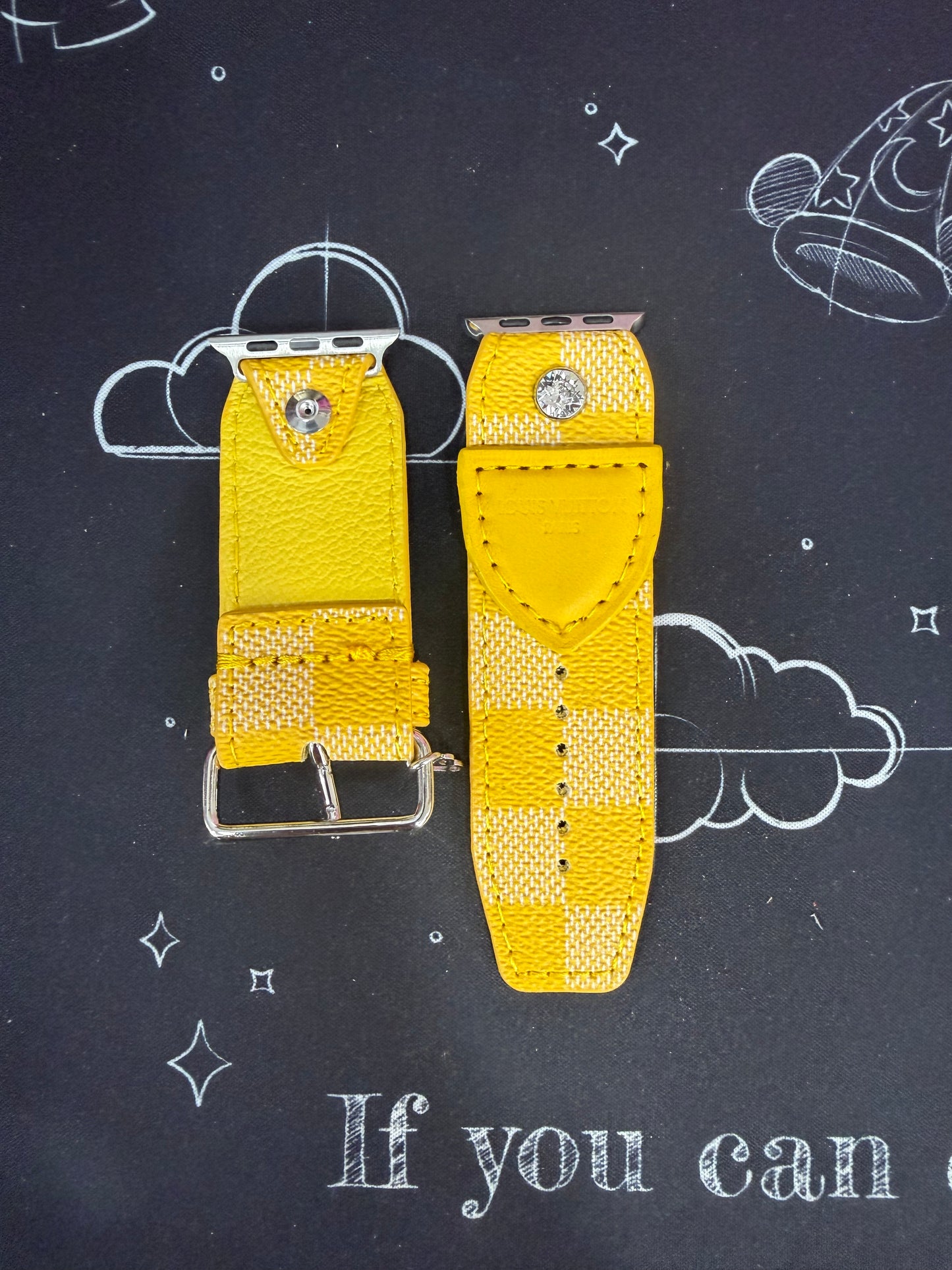 OTD-Beta-Authentic LV Damier Yellow Couleur w/o Logo & Patch