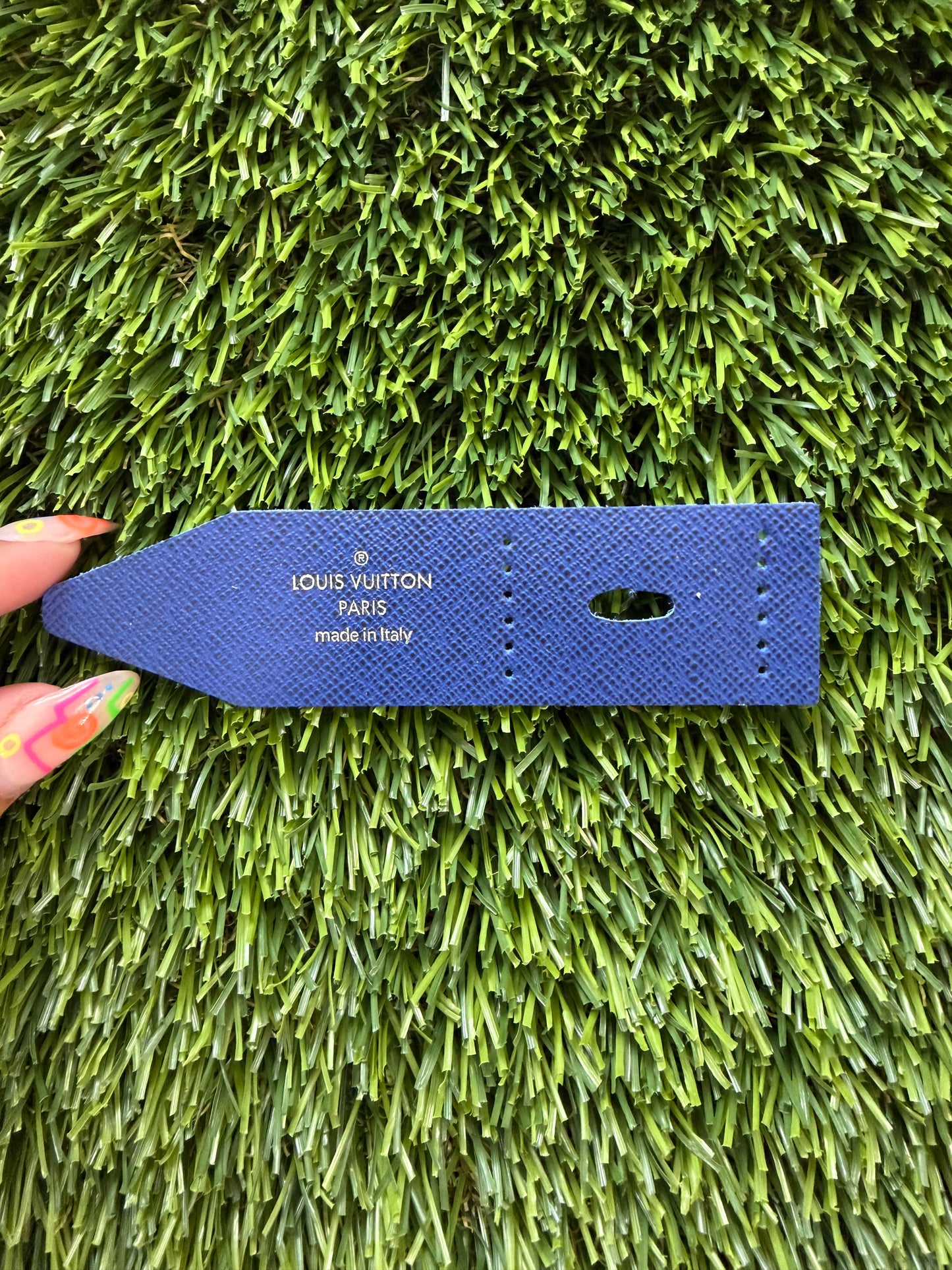 LV Heat Stamp -Select Your Size-Blue