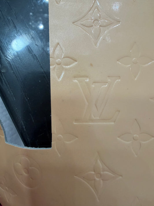 Blemished 1-Authentic Upcycled LV Marshmallow Vernis