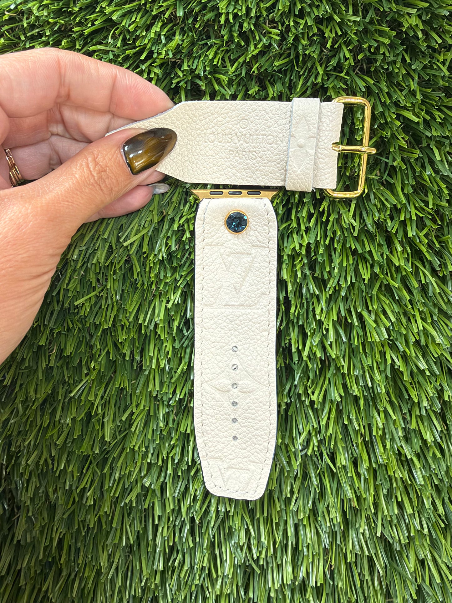 One Of A Kind- Select Your Size- LV Stamp in Neige (Ivory) Empreinte