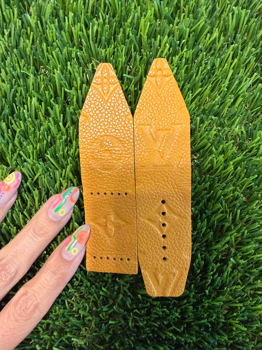 Blemished-Beta-Authentic Upcycled LV Mustard Empreinte