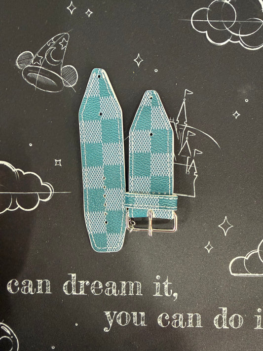 OTD-Beta-Authentic LV Cyan Damier Couleur with White