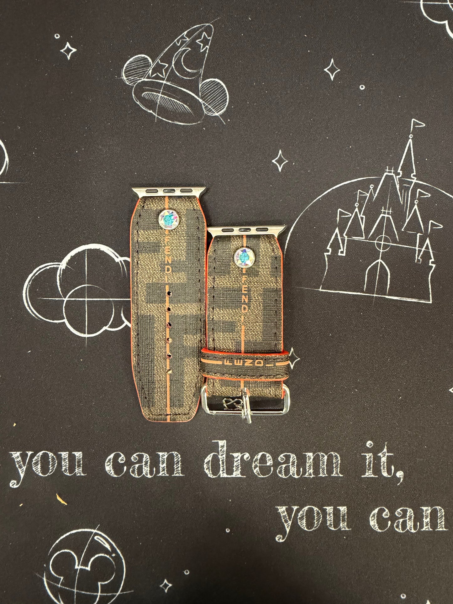 OTD_Alpha_Authentic Upcycled Fendi Orange Stripe