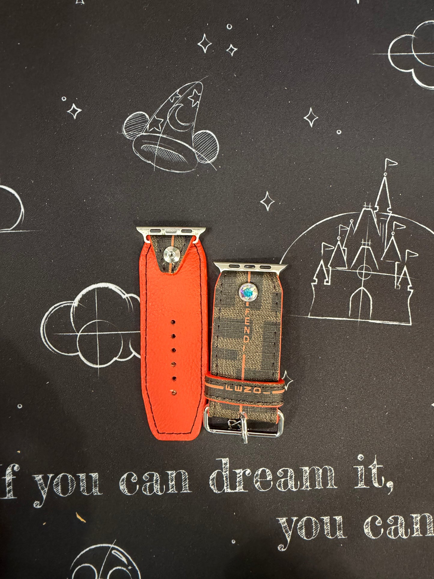 OTD_Alpha_Authentic Upcycled Fendi Orange Stripe