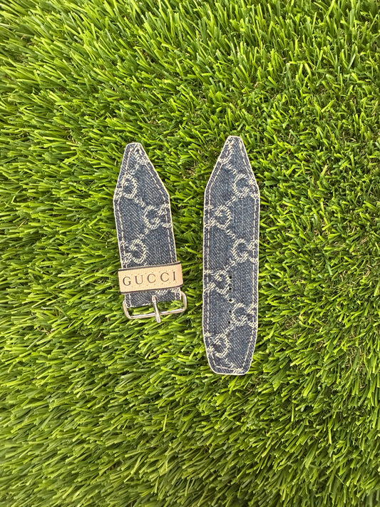 Blemished-Beta Sized-Authentic Upcycled Gucci Jean Denim-Peach