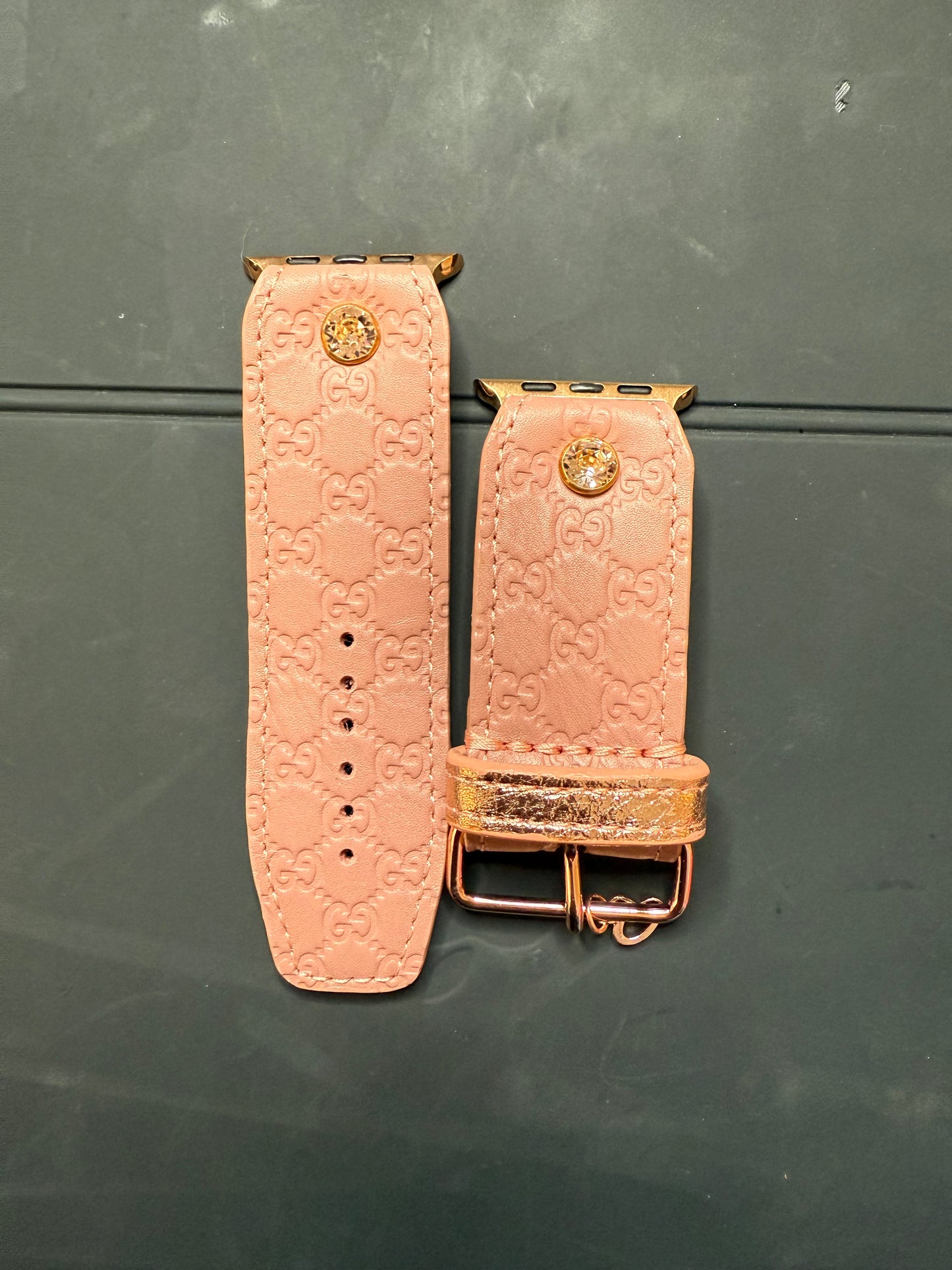 OTD-BETA-Authentic Upcycled Rose Biege Mirco GG Leather