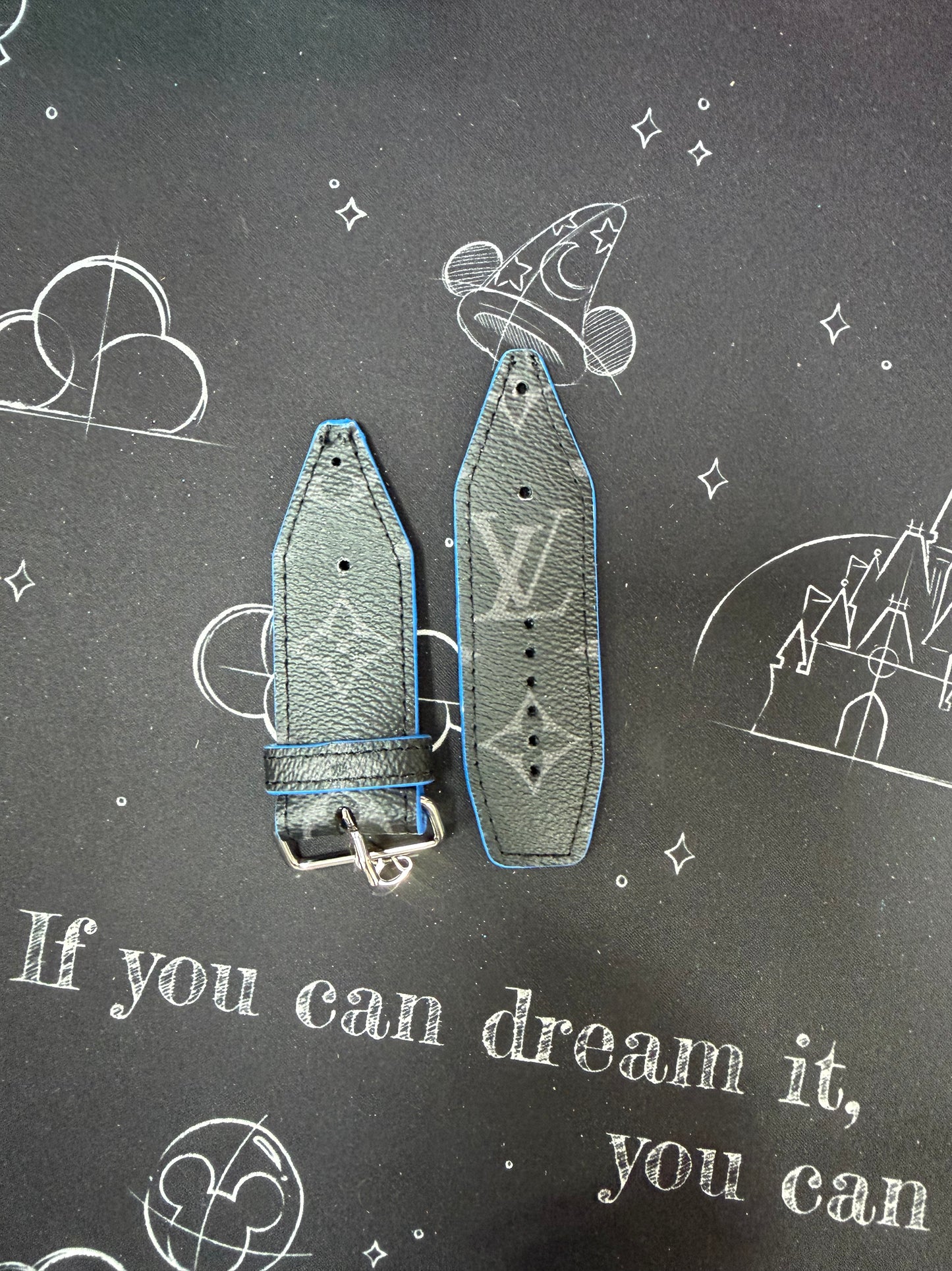 OTD-Alpha-Rare Authentic Upcycled LV Monogram Eclipse (Blue)