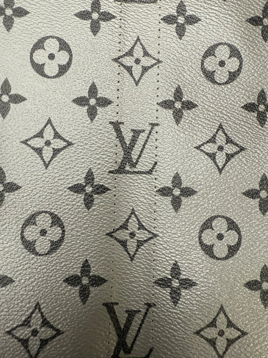 Blemished-Select Your Size-LC-Rare Authentic Upcycled LV Reverse Monogram Silver Eclipse