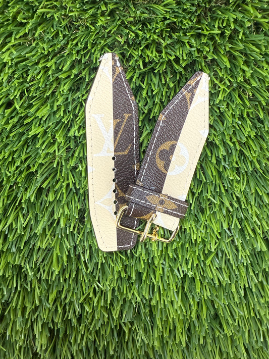 OTD-Alpha-Authentic Upcycled LV Monogram Rayure- Brown Keeper