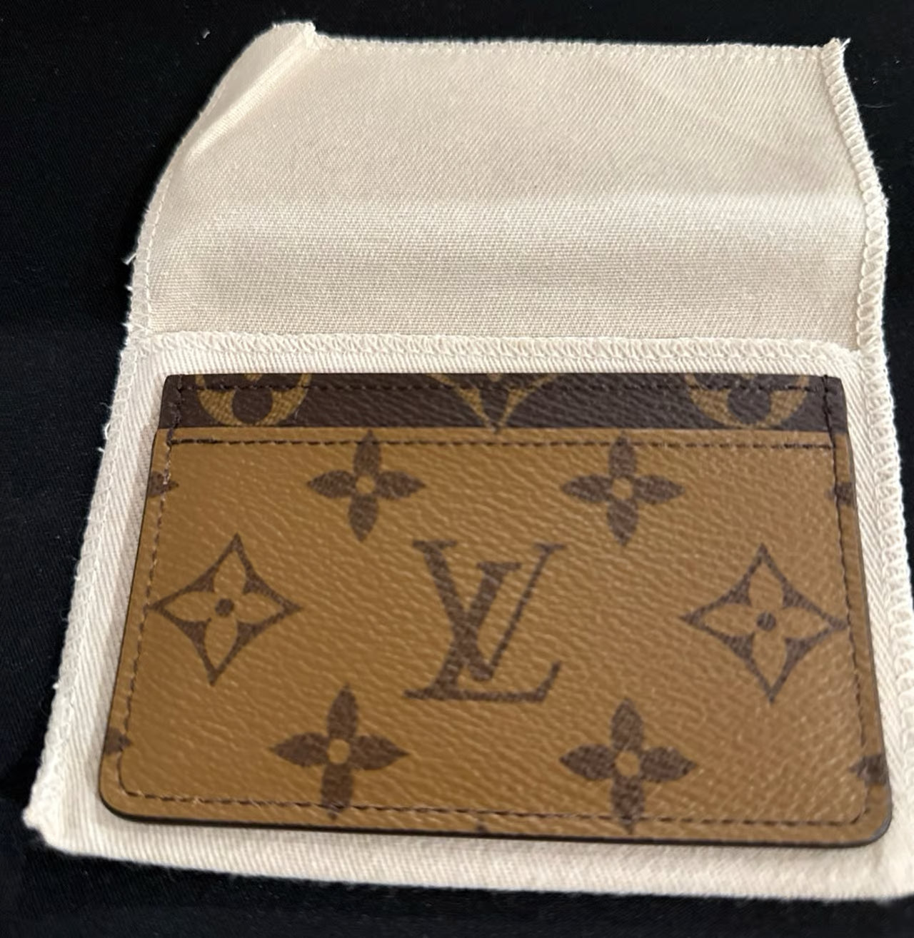 Louis Vuitton Card Holder Reverse Monogram